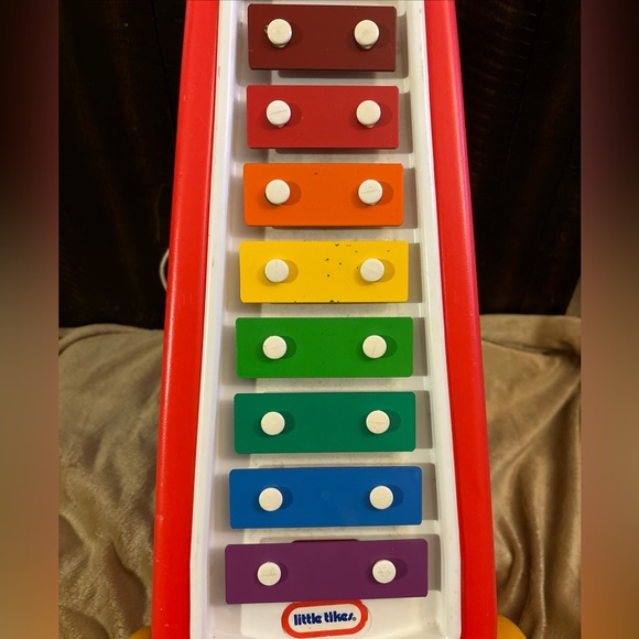 Vintage Little Tikes Xylophone Tap A Tune Musical Pull Toy - Picture 11 of 11